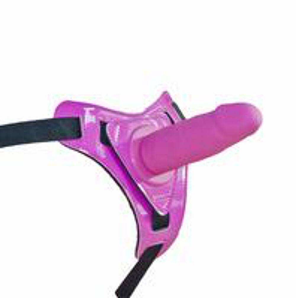 Страпон Харнесс купить со скидкой в секс шопе  Страпоны  Трусики с насадками